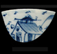 small image of a china glazed cup fragment.